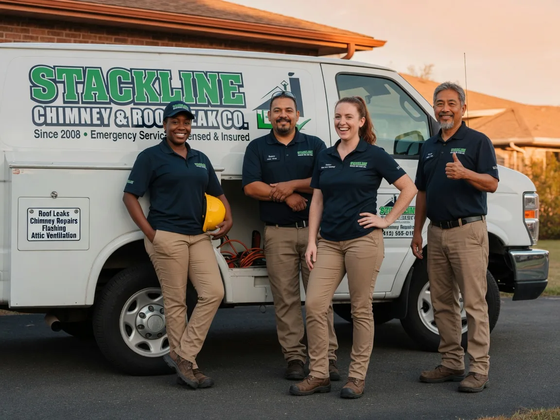 Chimney flashing repair company in Grass Valley, OR